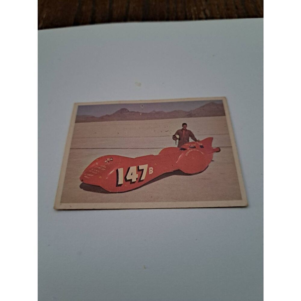 Vintage 1965 Hot Rod Magazine #46 Spec Sheet Trading Card Hammond McGrath Whipp